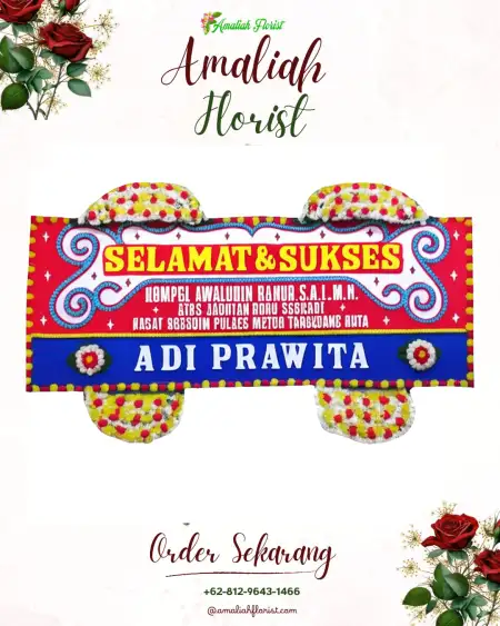 Papan Bunga Ucapan Selamat Rengasjajar